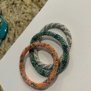 Stretchy bracelets